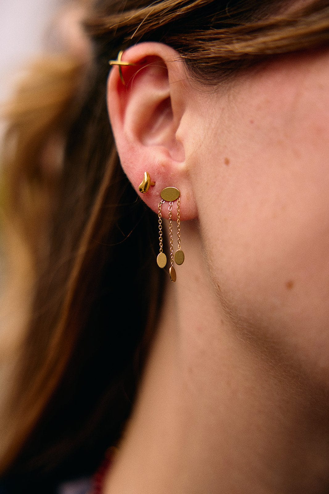 Oorbellen Foggy Notion - Goud