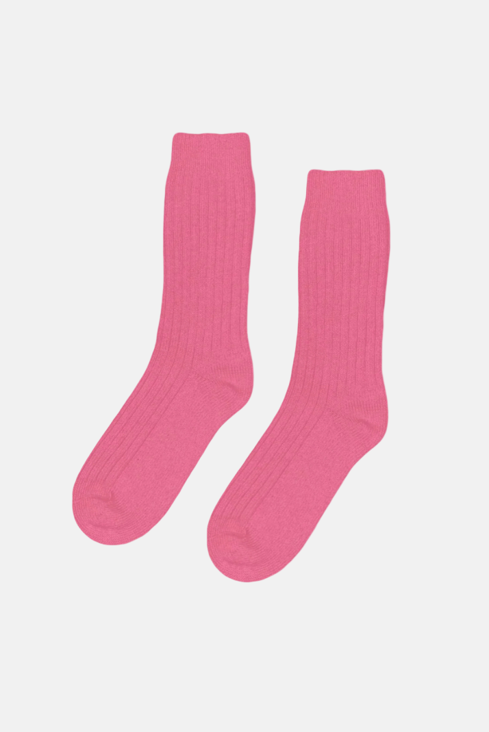 Sokken Merino - bubblegum pink