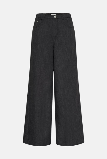 Kesja Zianna Jeans - Black Denim Stripes
