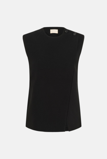 Sarina Waistcoat - Black