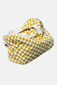 Weekendtas Damier - Spons Oker