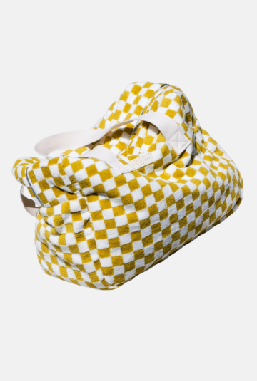 Weekendtas Damier - Spons Oker