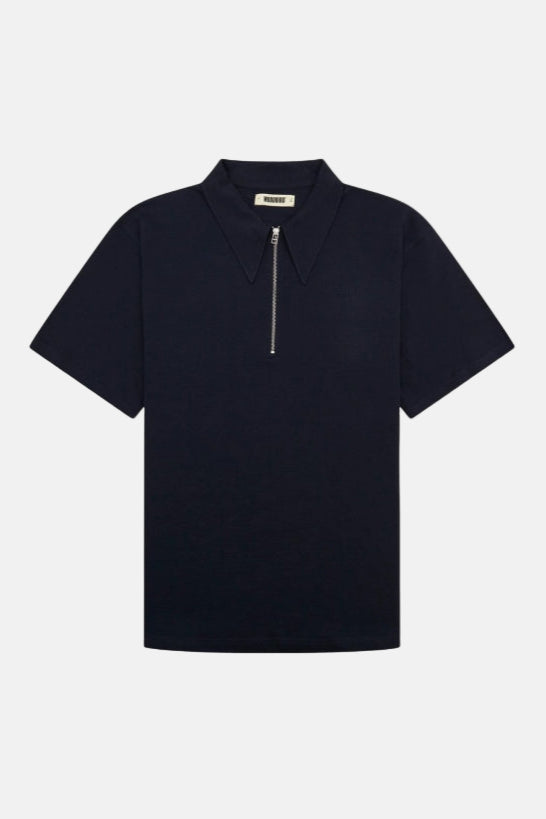 Top Tou Terry Polo - Black
