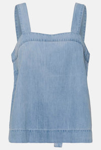 Top Adelita - light blue denim