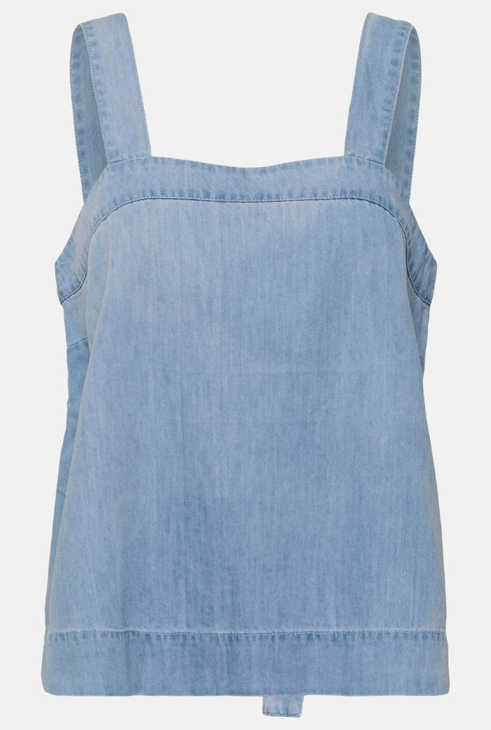 Top Adelita - light blue denim