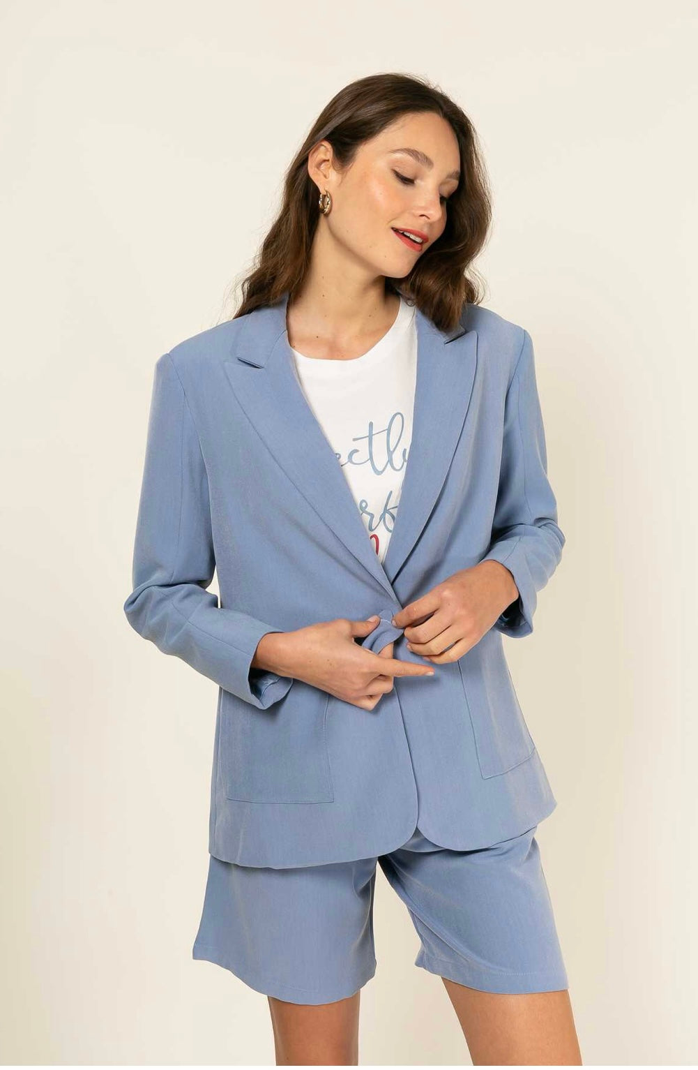 Blazer Gaia - blauw