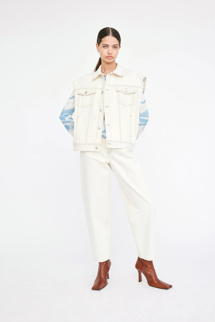Won Hundred Vest Vilda - ecru