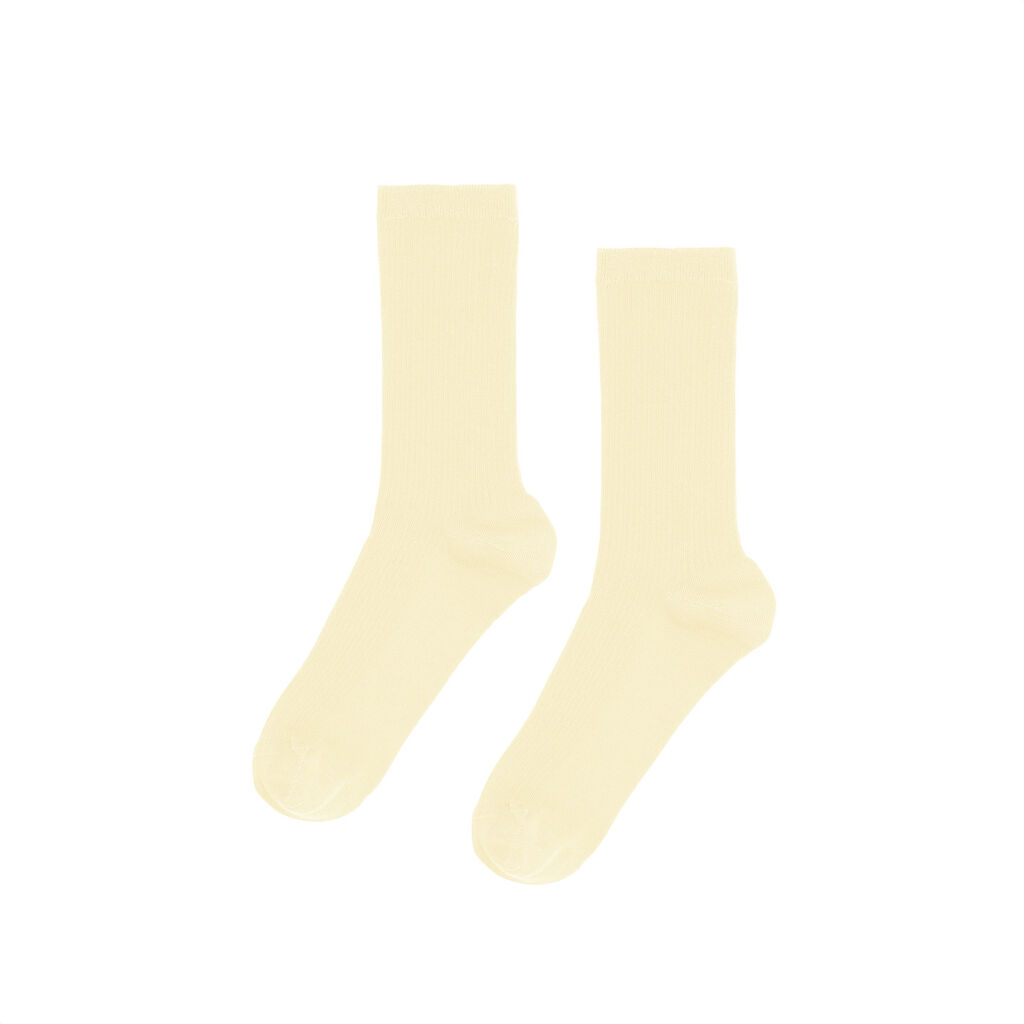 Sokken Classic Organic - soft yellow