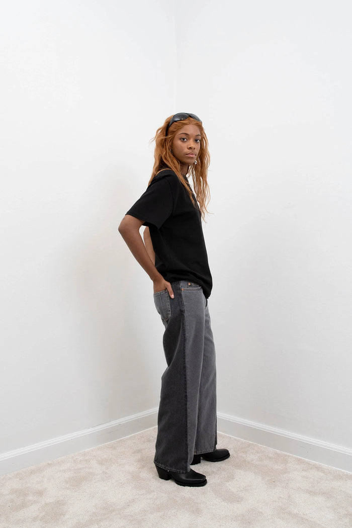 Won Hundred Jeans Baggy Two-Tone - grijs
