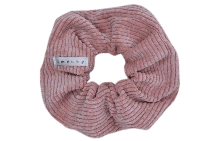 Oversized Scrunchie Caro - roze