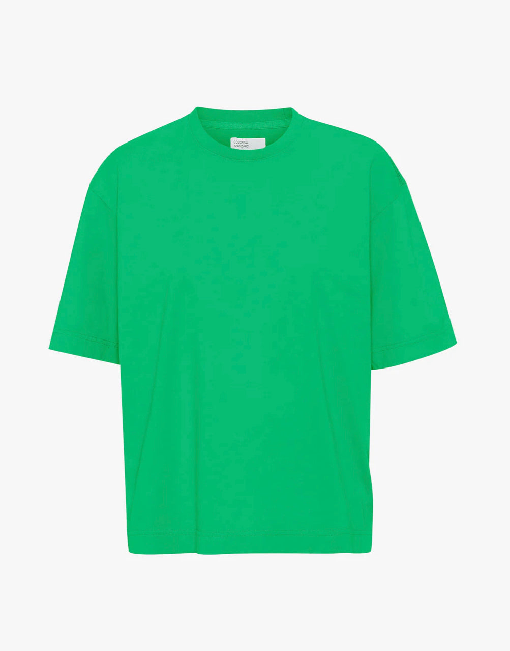 T-shirt Oversized Organic -  kelly groen (kelly green)