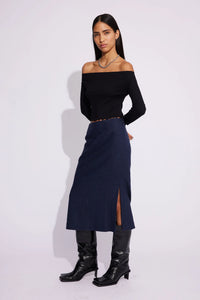 Rok Clementine - donkerblauw