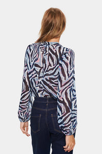 Saint Tropez Blouse Rain - multi