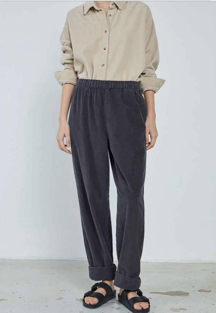 American Vintage Broek Padow - zink