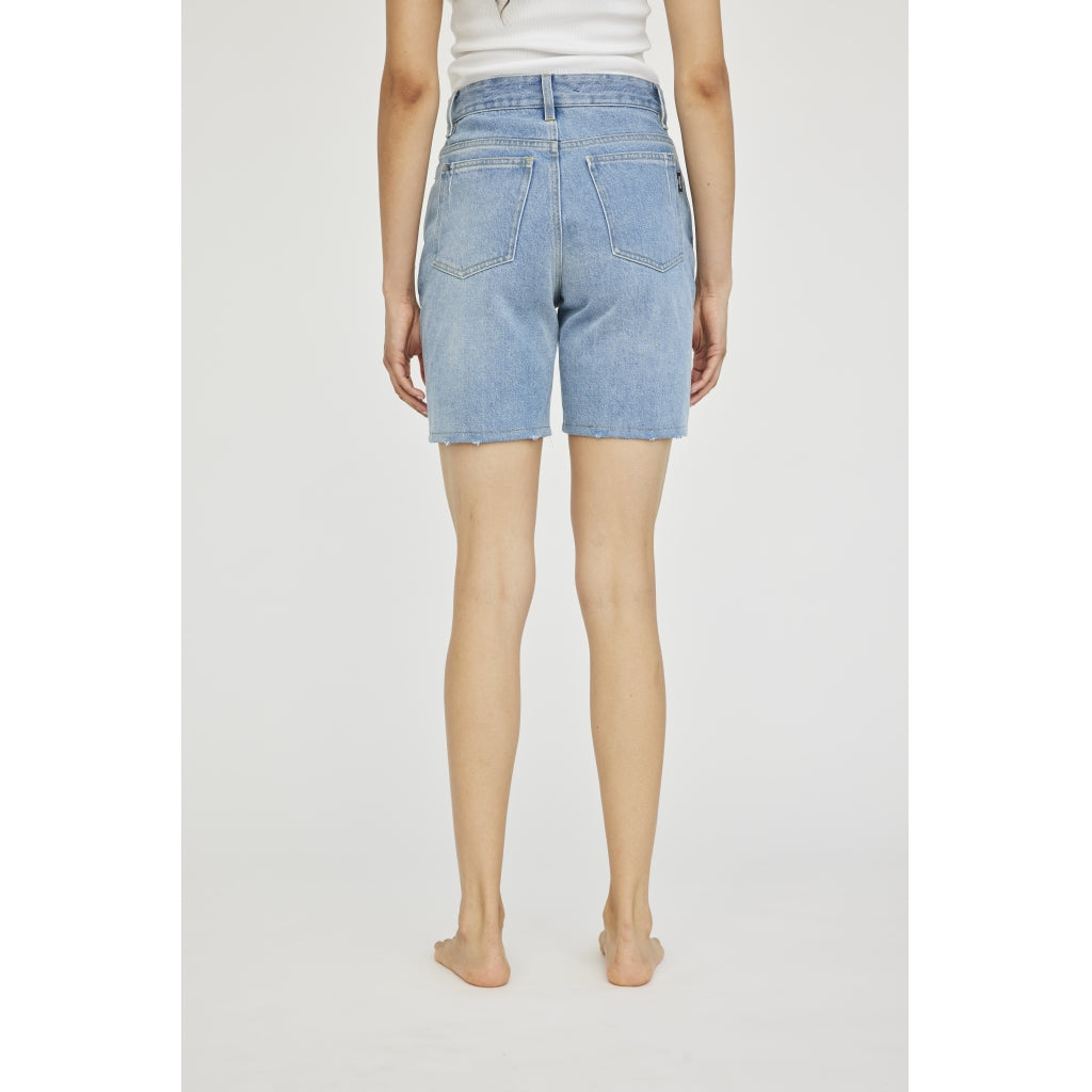 Won Hundred Short Peggy Wash 4 - jeansblauw