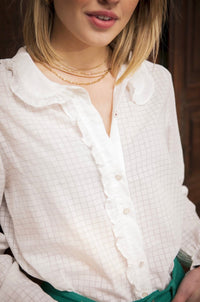 Cherry Paris Blouse Danaé - ecru