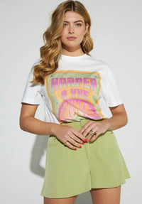 Harper & Yve Short Yagger - limoengroen