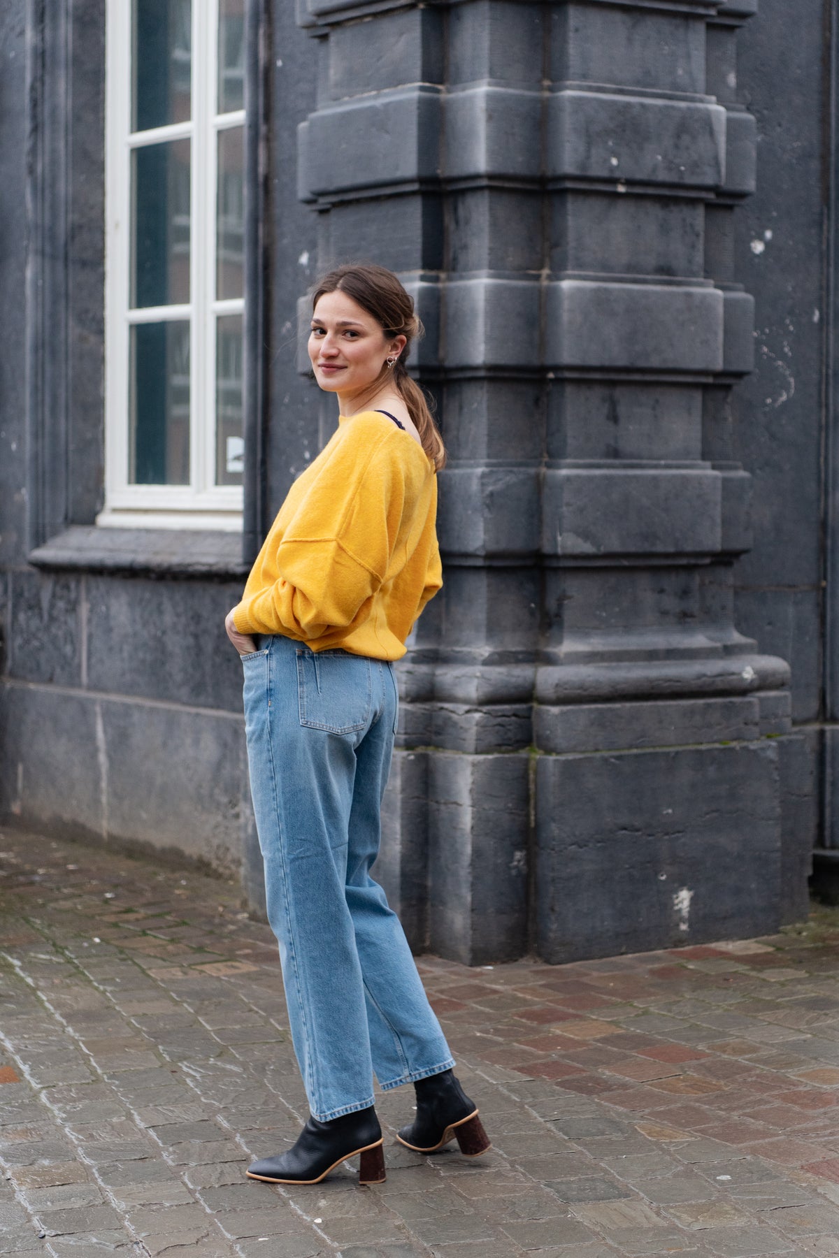 Jeans Pearl - lichtblauw