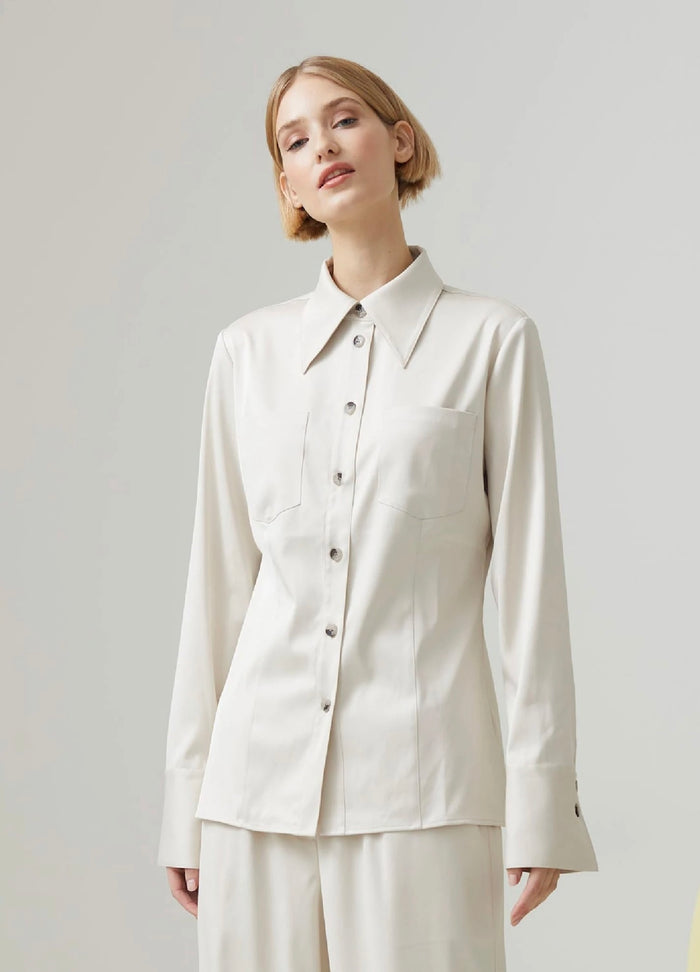 Catwalk Junkie Blouse Camelia - ecru