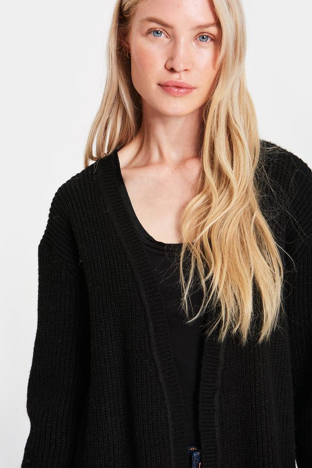 Saint Tropez Vest PeonySz - zwart
