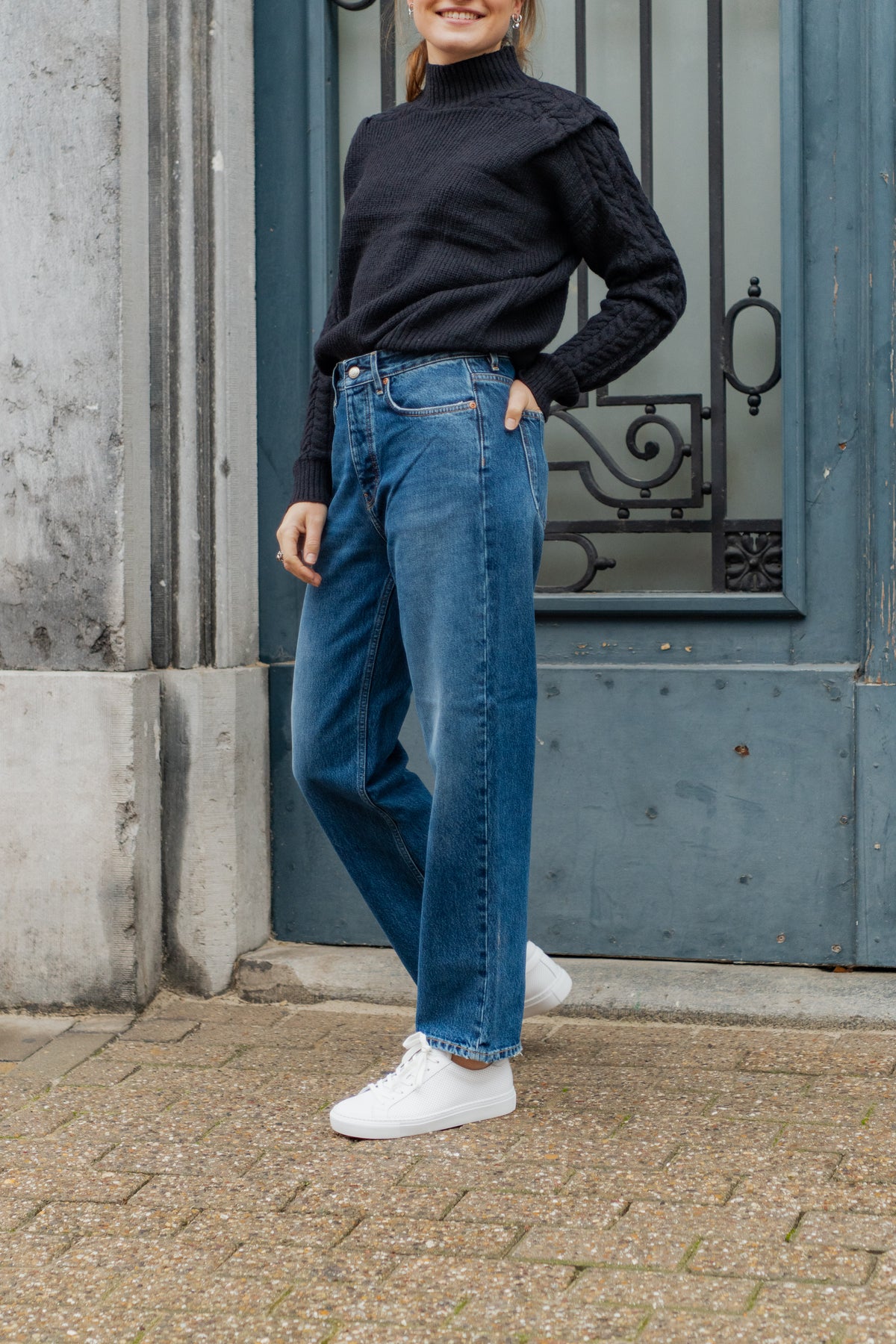 Jeans Pearl - jeansblauw