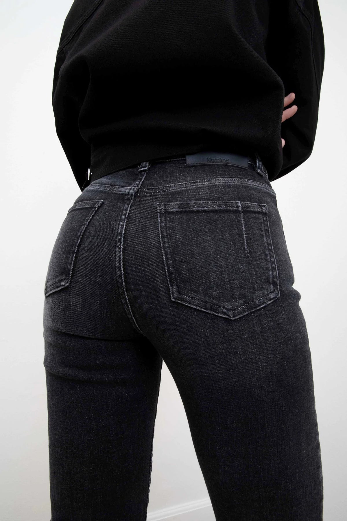 Jeans Straight Lounge - black 2