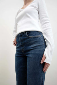 Jeans Straight - lounge blue 4