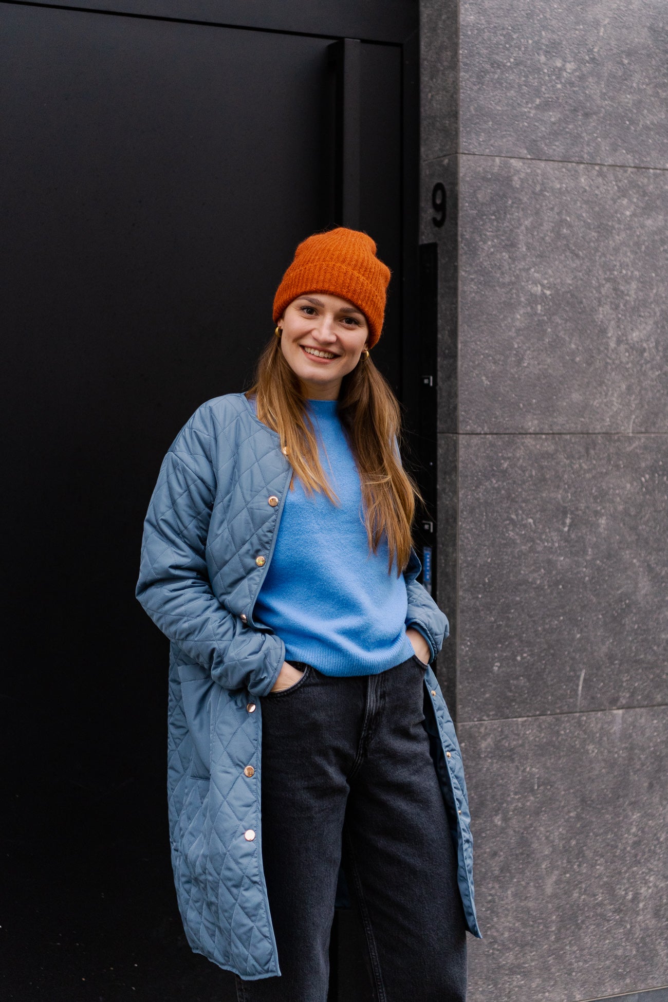 Muts Olivia - roestig bruin