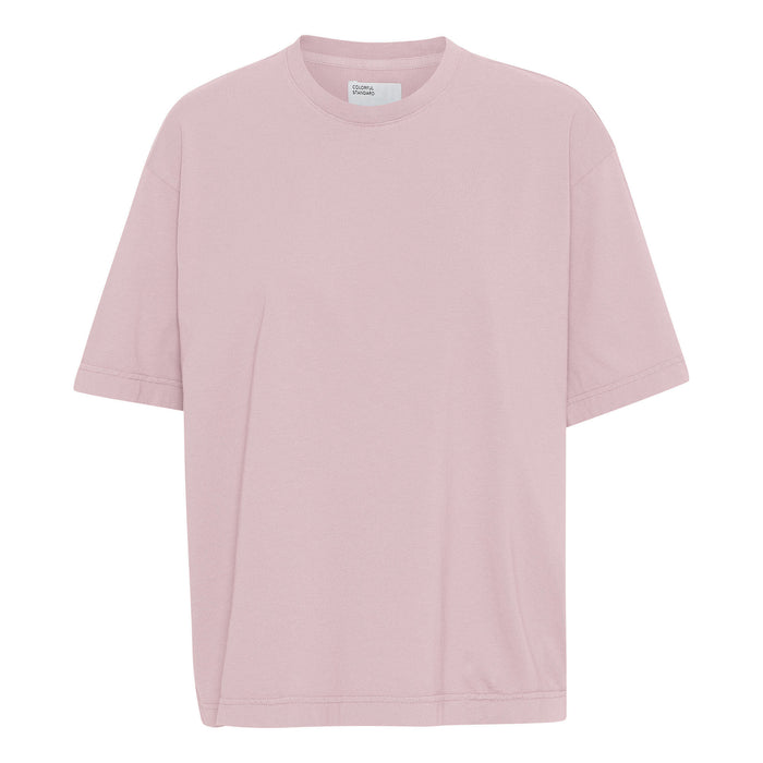 T-shirt Oversized Organic - faded pink