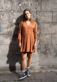 Cherry Paris Jurk Erika - camel