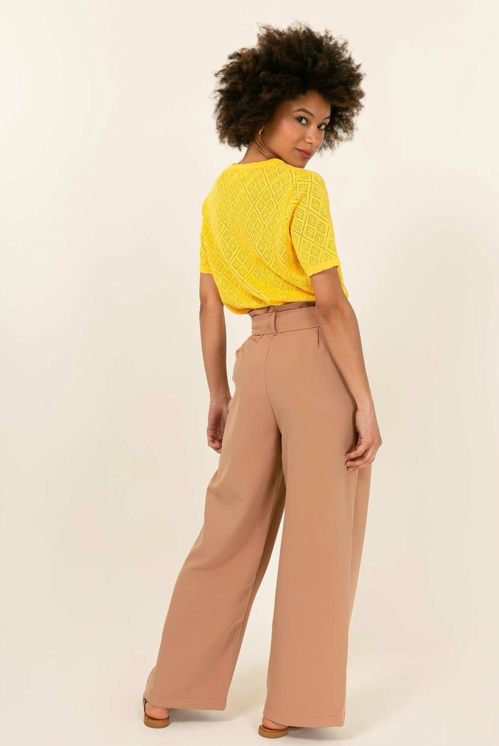 Cherry Paris Broek Kaiko - beige