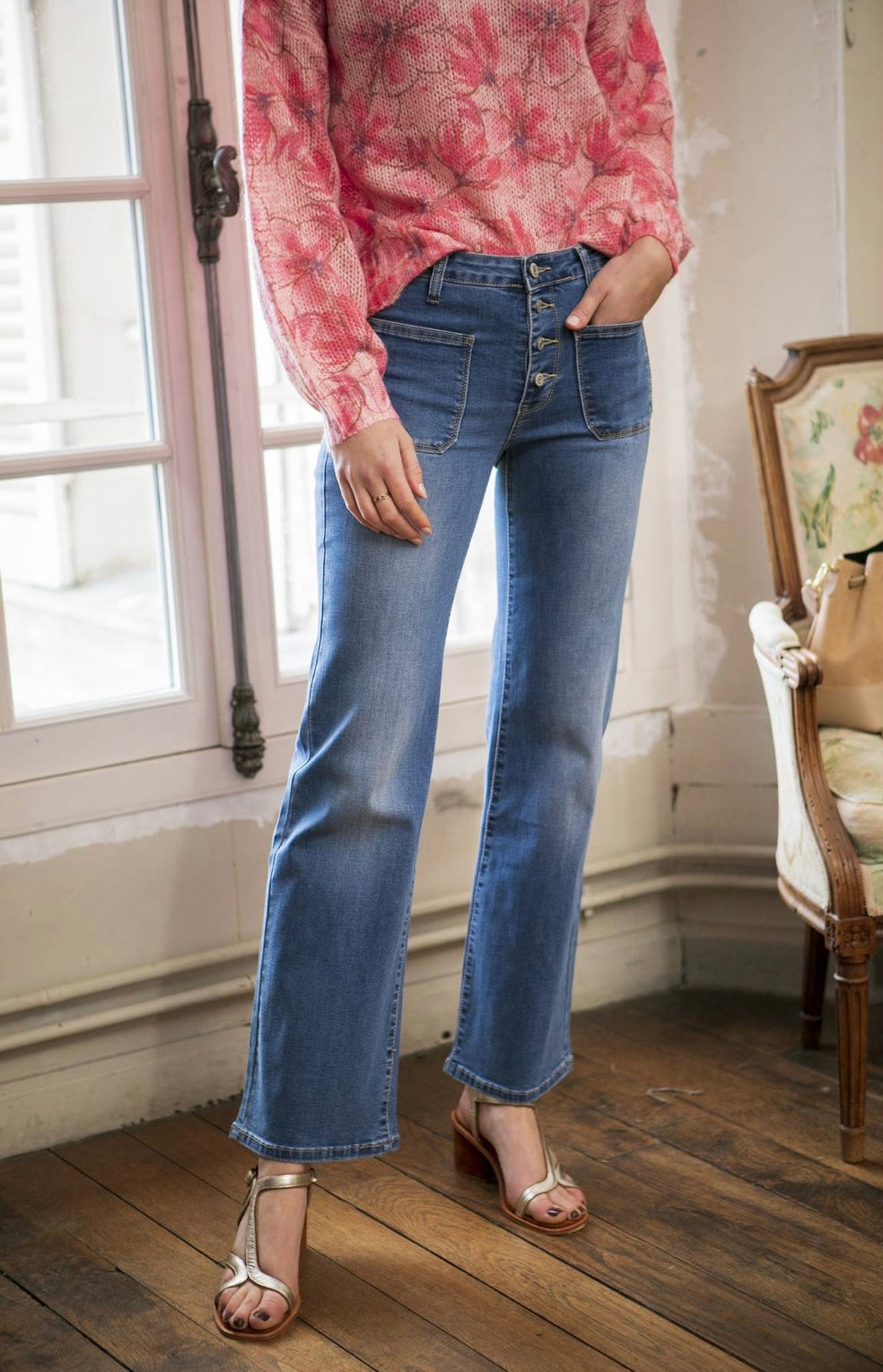 Jeans Adriana - blauw