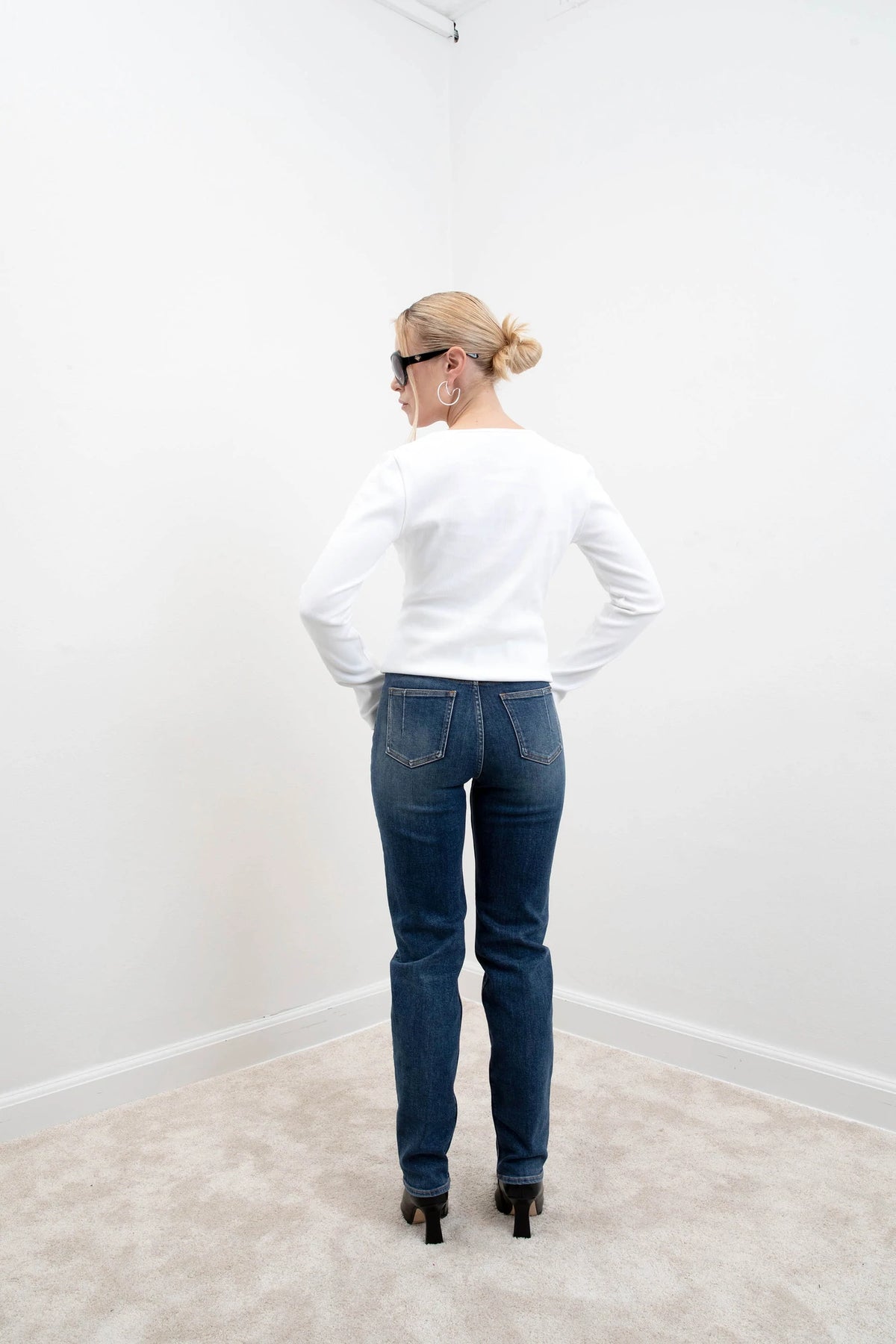 Jeans Straight - lounge blue 4
