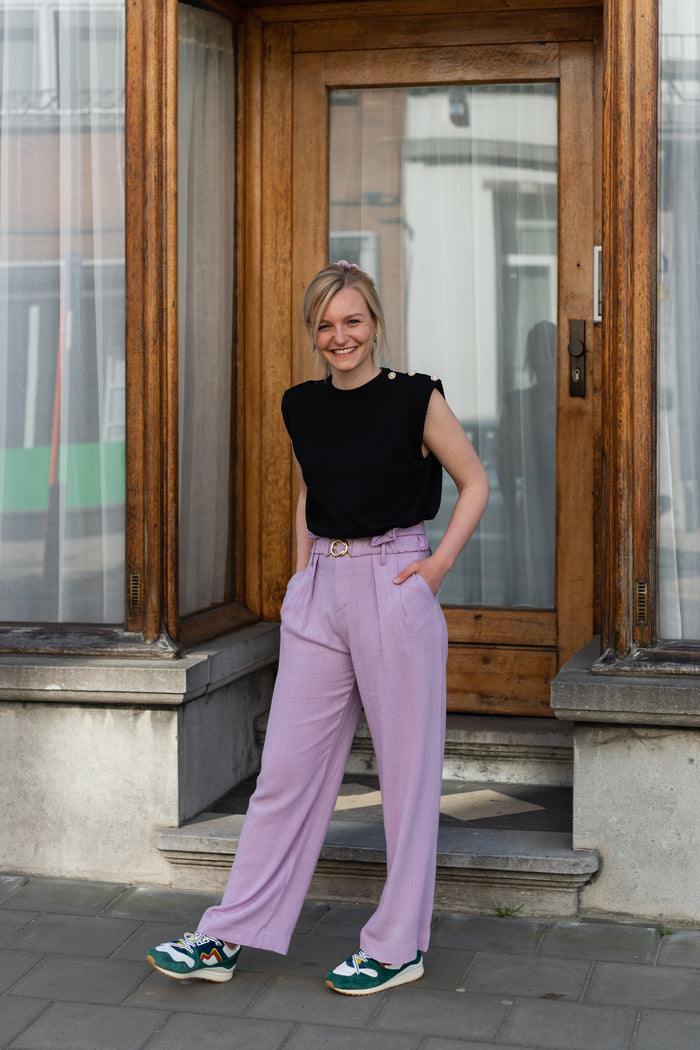 Cherry Paris Broek Kew - paars
