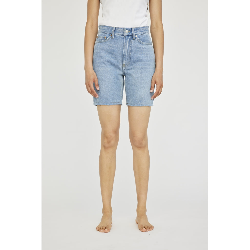 Won Hundred Short Peggy Wash 4 - jeansblauw