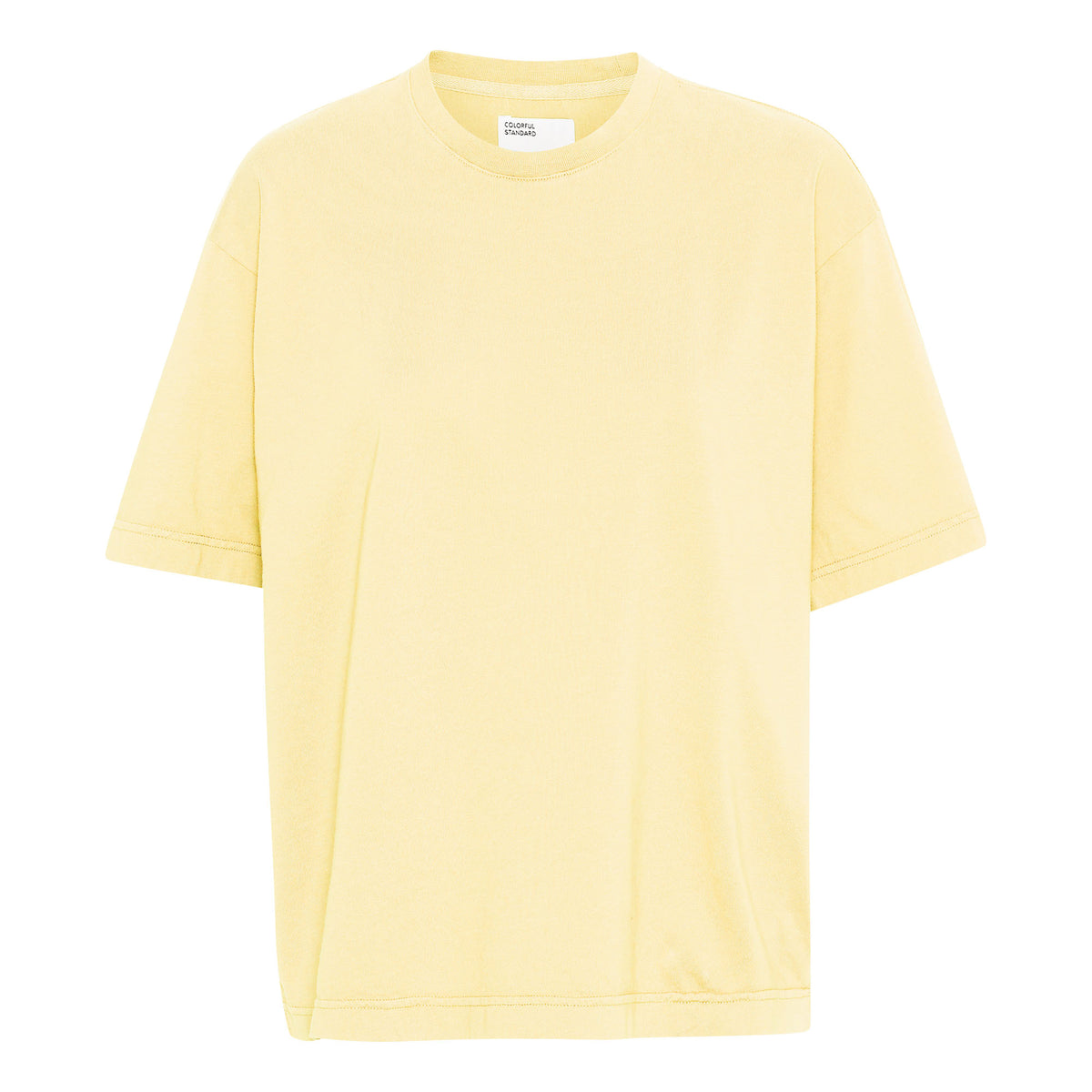 T-shirt Oversized Organic - soft yellow