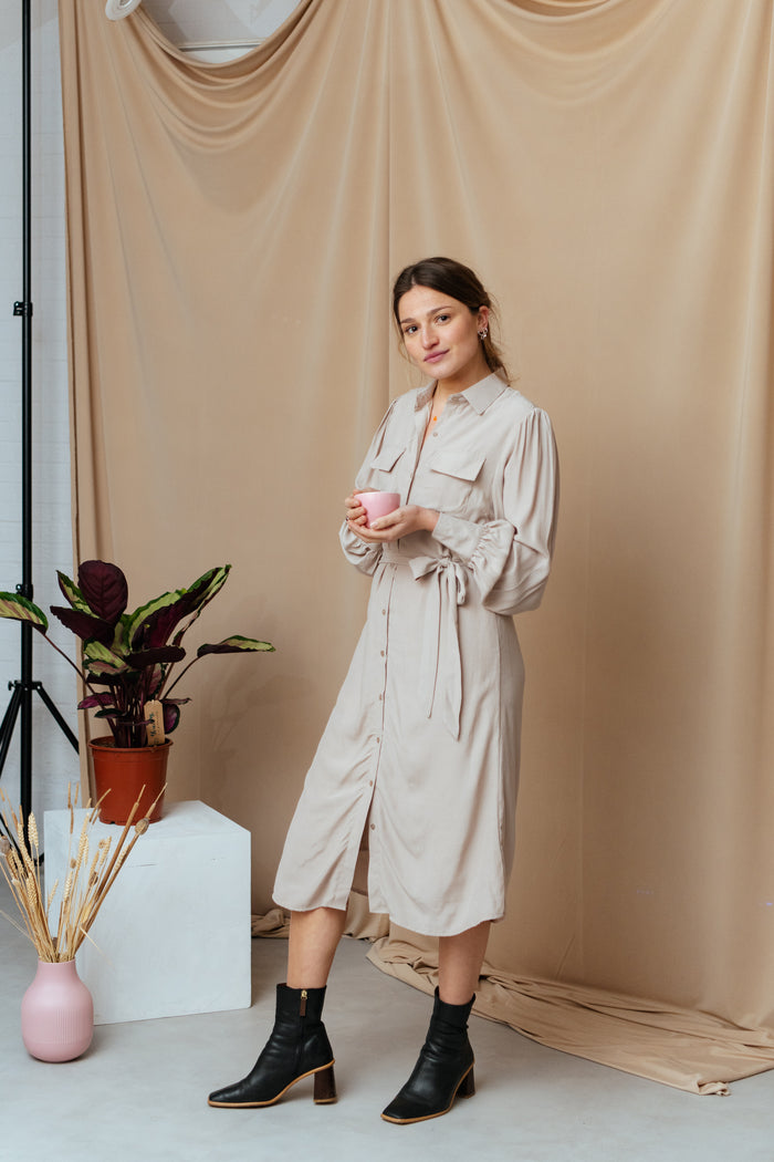 Jurk Vernor - beige