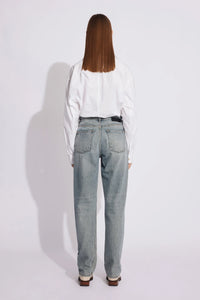 Won Hundred Jeans Pearl - afgewassen grijs (dirt blue)