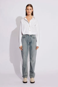Won Hundred Jeans Pearl - afgewassen grijs (dirt blue)