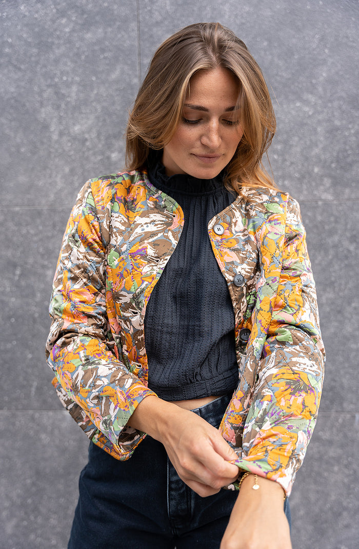 The Korner Vest.22259179 - beige/oranje