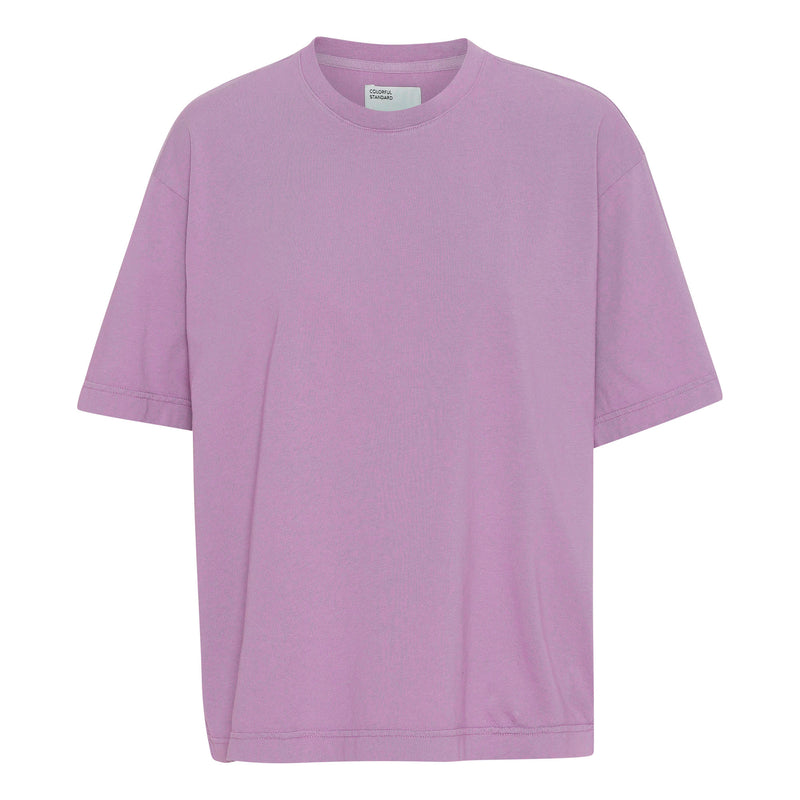 T-shirt Oversized Organic - pearly purple