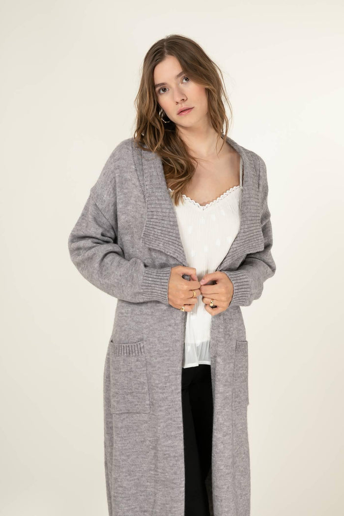 Cherry Paris Vest Epsom - grijs
