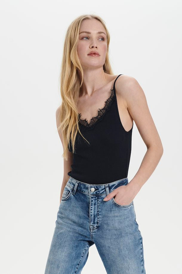 Saint Tropez Top MayaSz - marineblauw