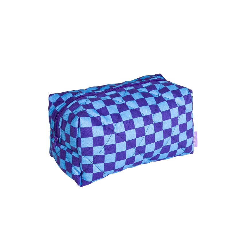 Make-up bag Luca - blauw