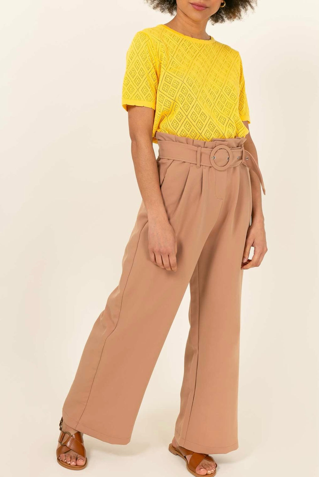 Cherry Paris Broek Kaiko - beige