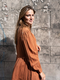 Cherry Paris Jurk Erika - camel