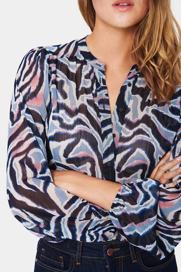 Saint Tropez Blouse Rain - multi