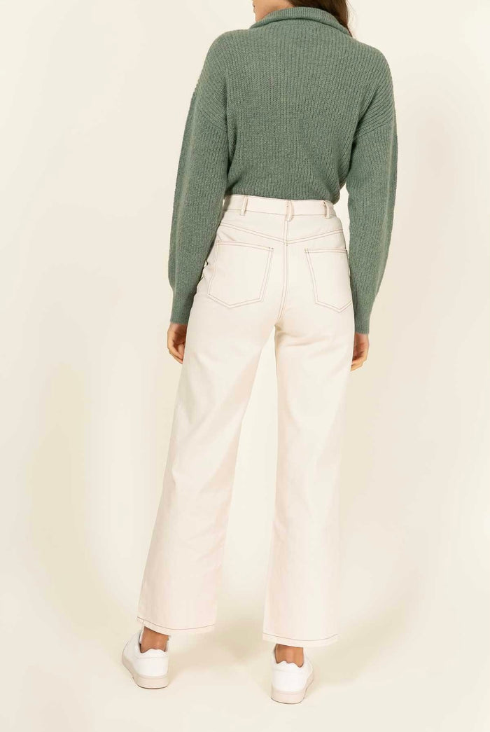 Cherry Paris Broek Ranya - ecru