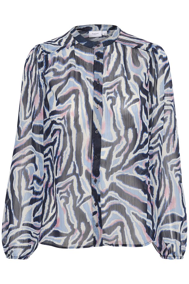 Saint Tropez Blouse Rain - multi