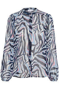 Saint Tropez Blouse Rain - multi